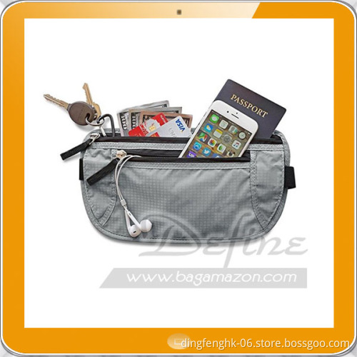 Money Belt Bag With Travel Wallet & Passport Holder